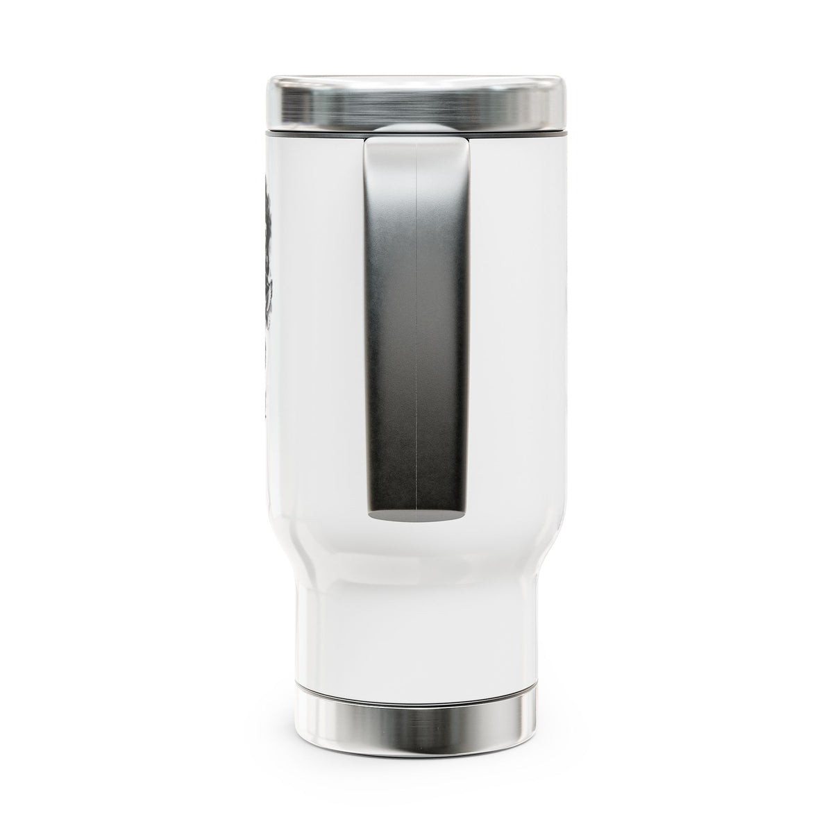 Travel Mug — “I Believe God” Inspirational Stainless Steel 14oz with Handle