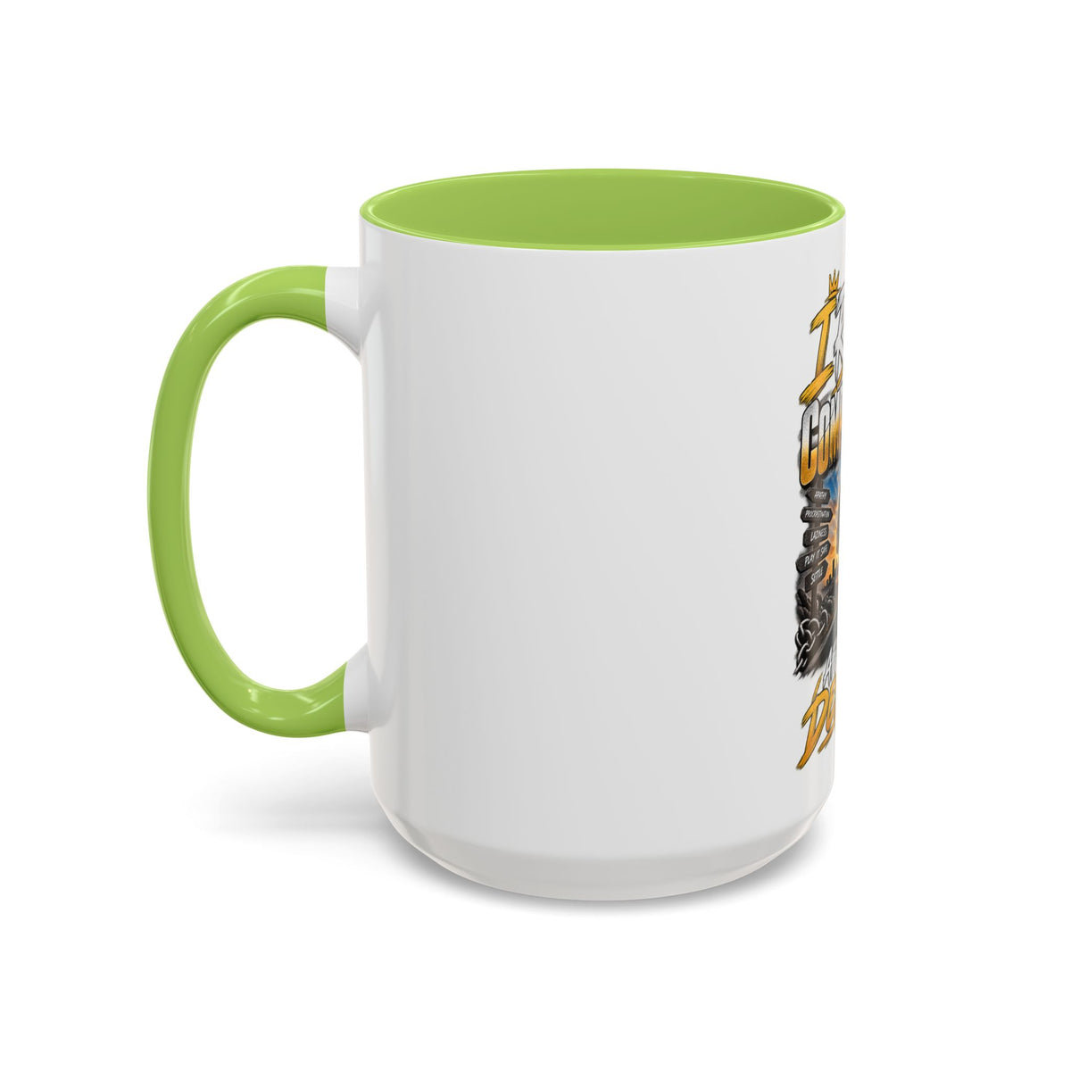 Motivational Coffee Mug — "I Refuse to Let Complacency Affect My Destiny"