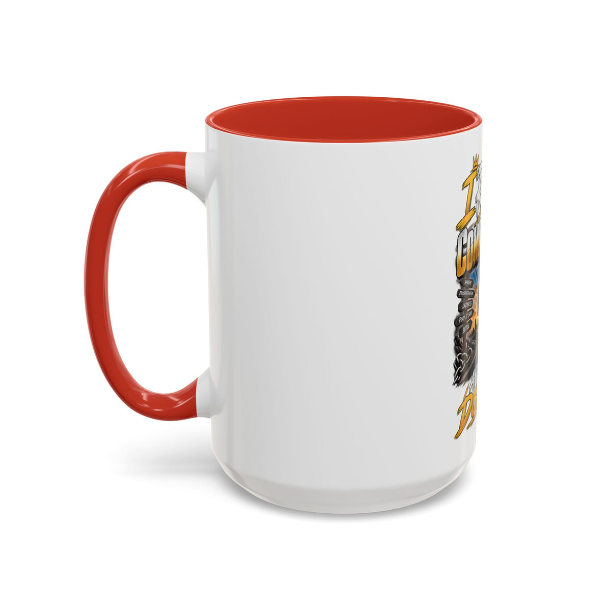 Motivational Coffee Mug — "I Refuse to Let Complacency Affect My Destiny"