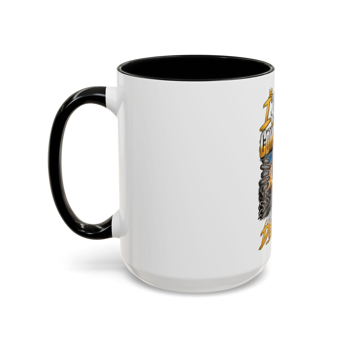 Motivational Coffee Mug — "I Refuse to Let Complacency Affect My Destiny"