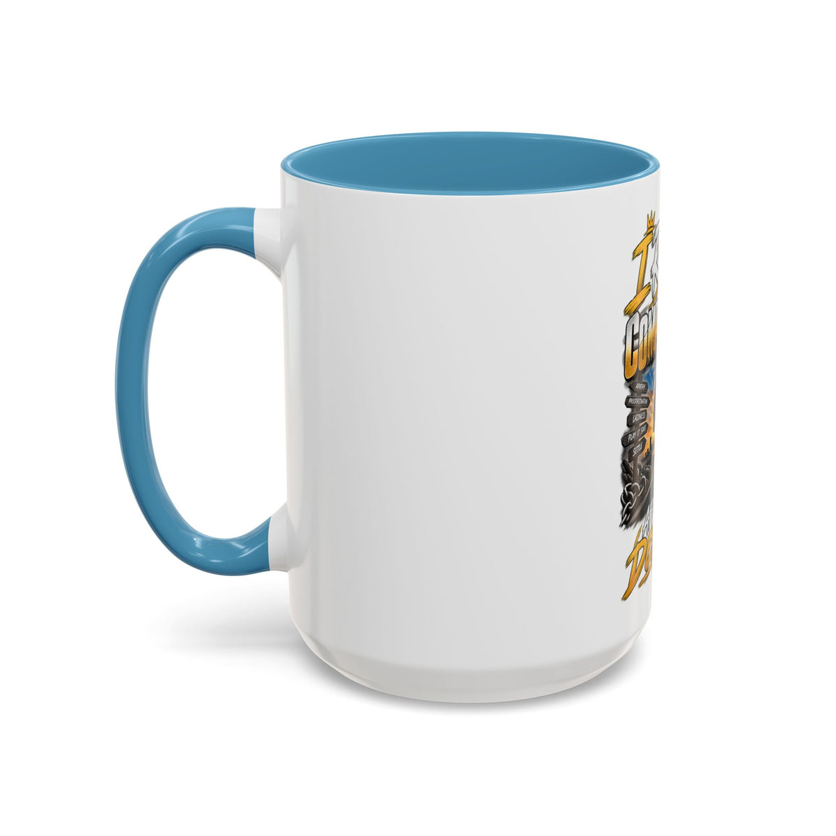 Motivational Coffee Mug — "I Refuse to Let Complacency Affect My Destiny"