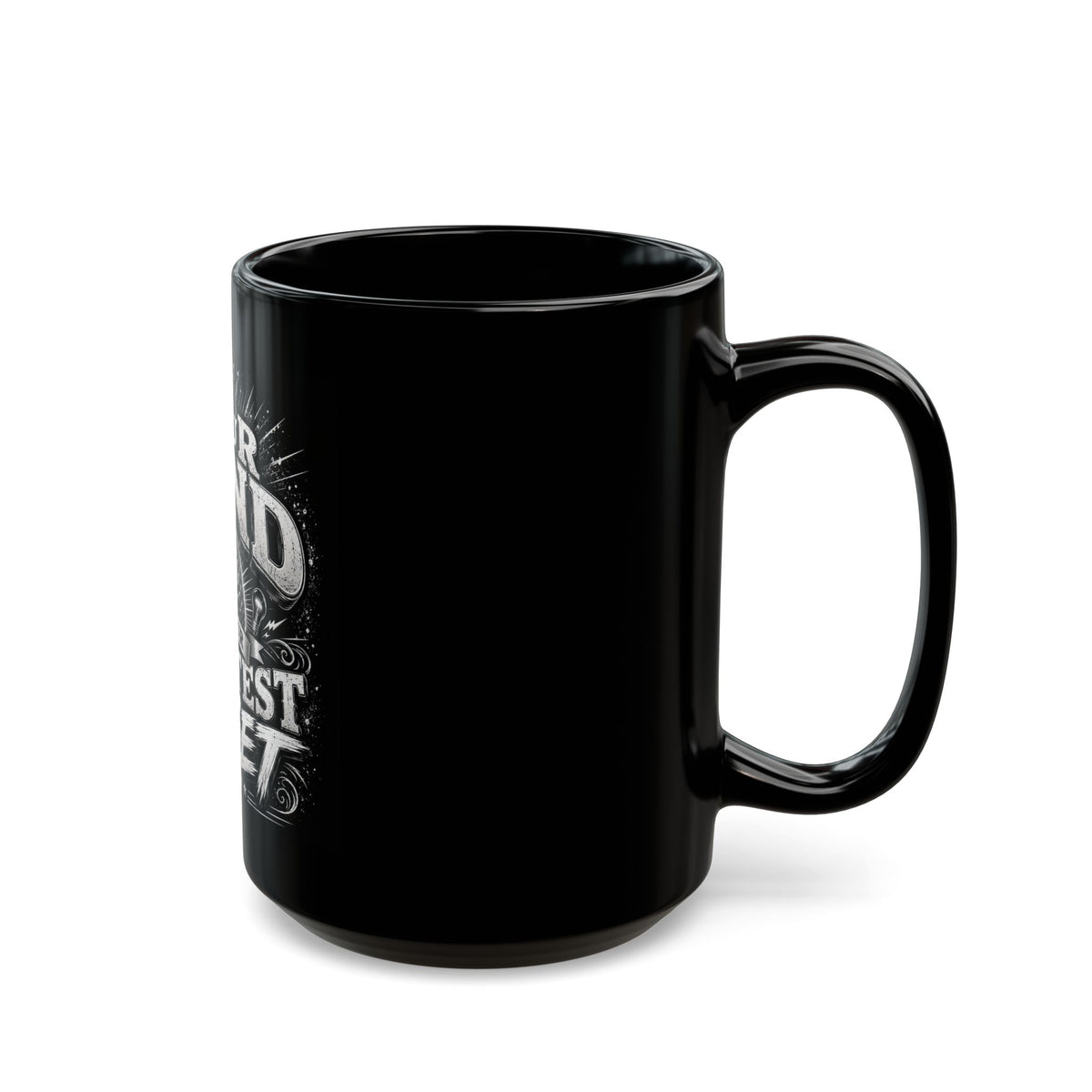 Inspirational Black Mug - "Your Mind Is Your Greatest Asset" Coffee Cup