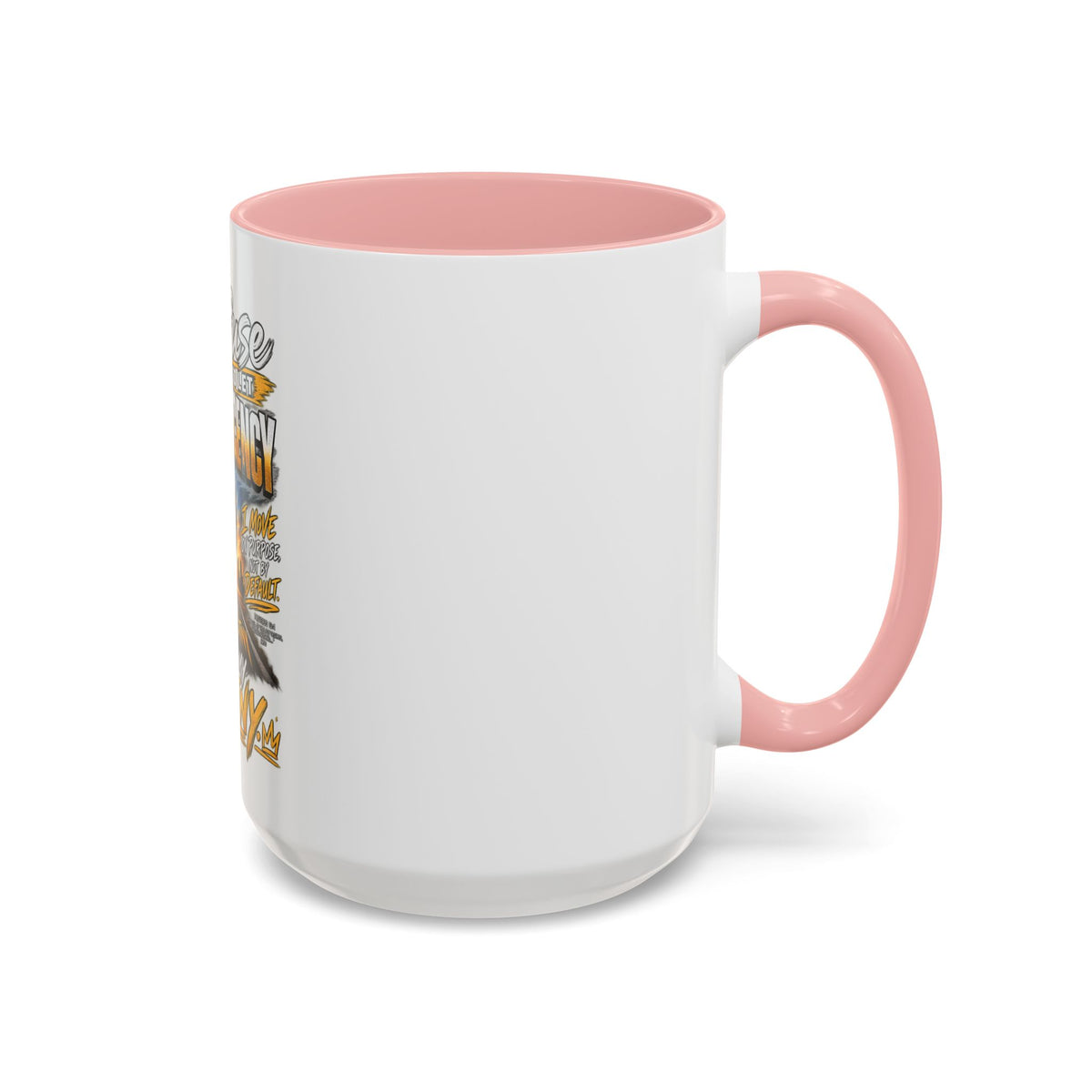 Motivational Coffee Mug — "I Refuse to Let Complacency Affect My Destiny"
