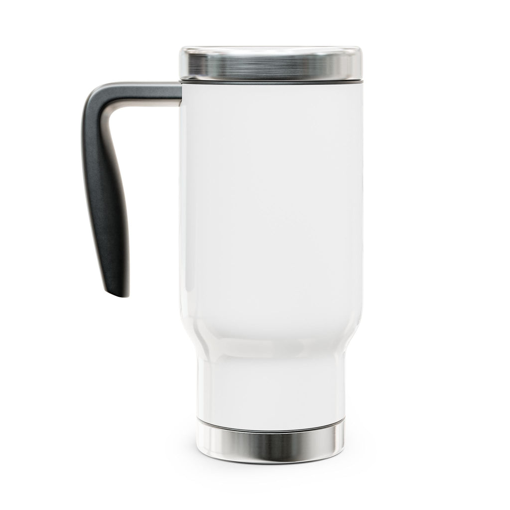 Travel Mug — “I Believe God” Inspirational Stainless Steel 14oz with Handle